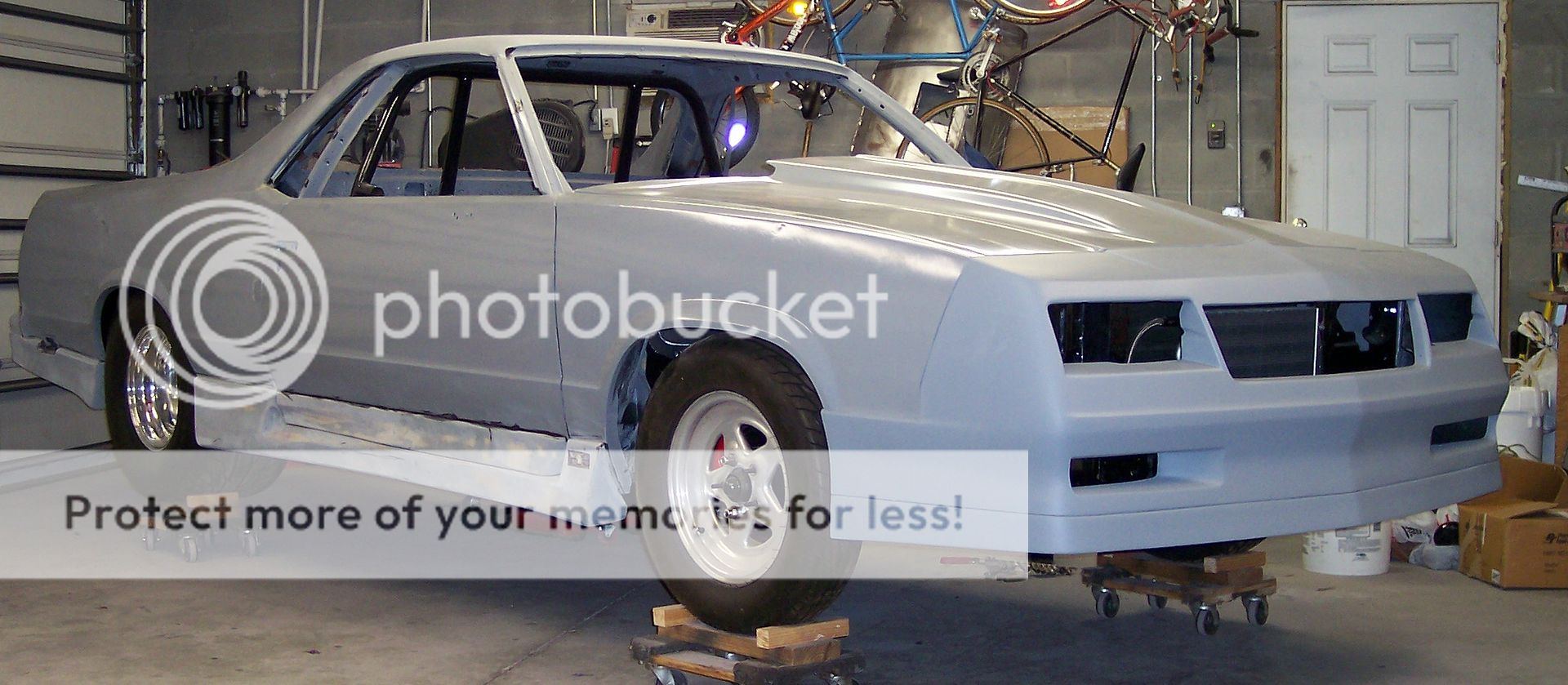 7887 El Camino Gbody 117" wheelbase PROSTREET TOURING DRAG CHASSIS